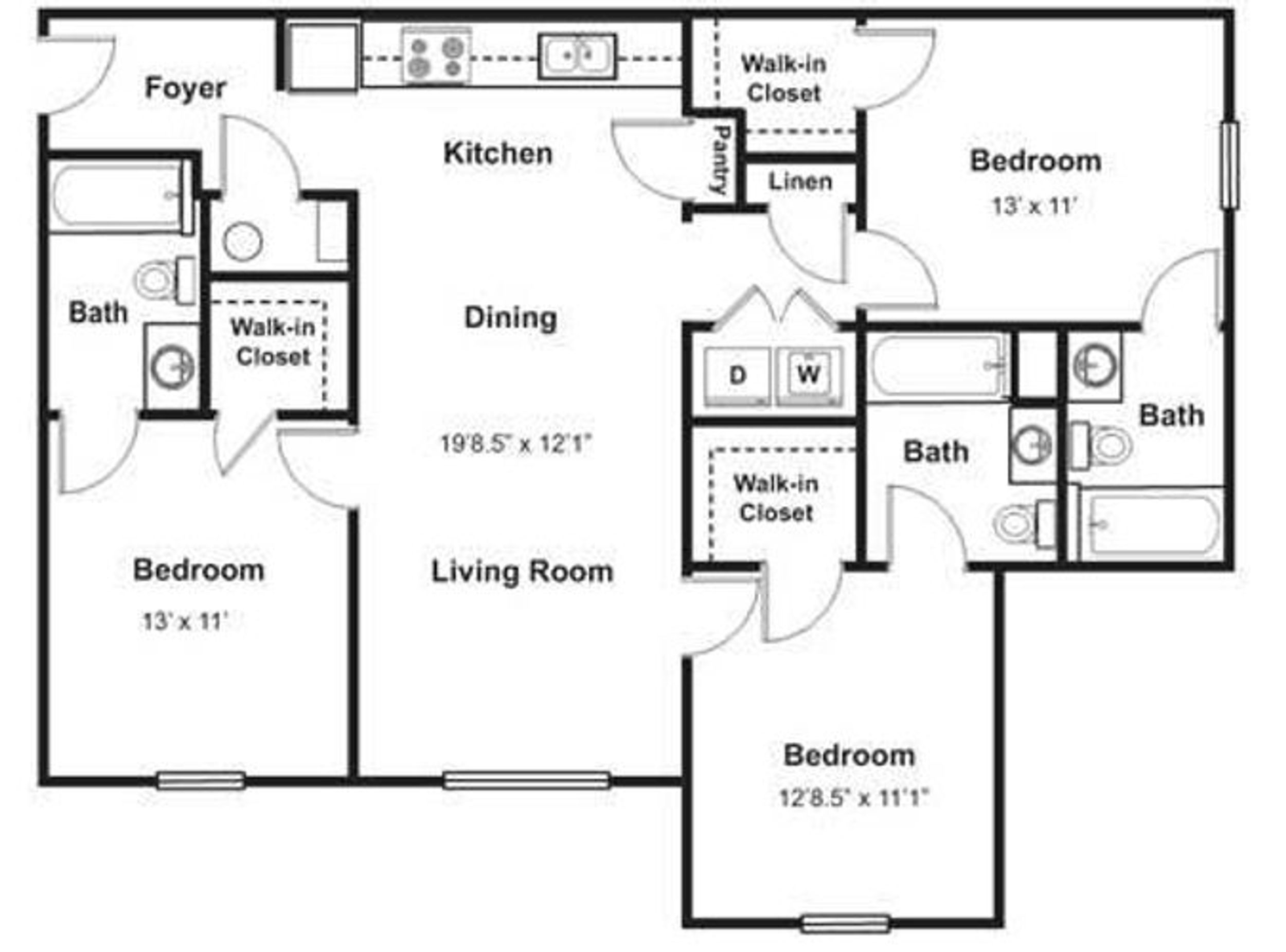 Three Bedroom